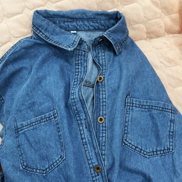 Blue denim jacket main image 6